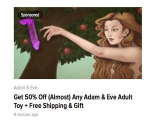Illustration for article titled Ad related Disappointment (NSFW in my opinion)